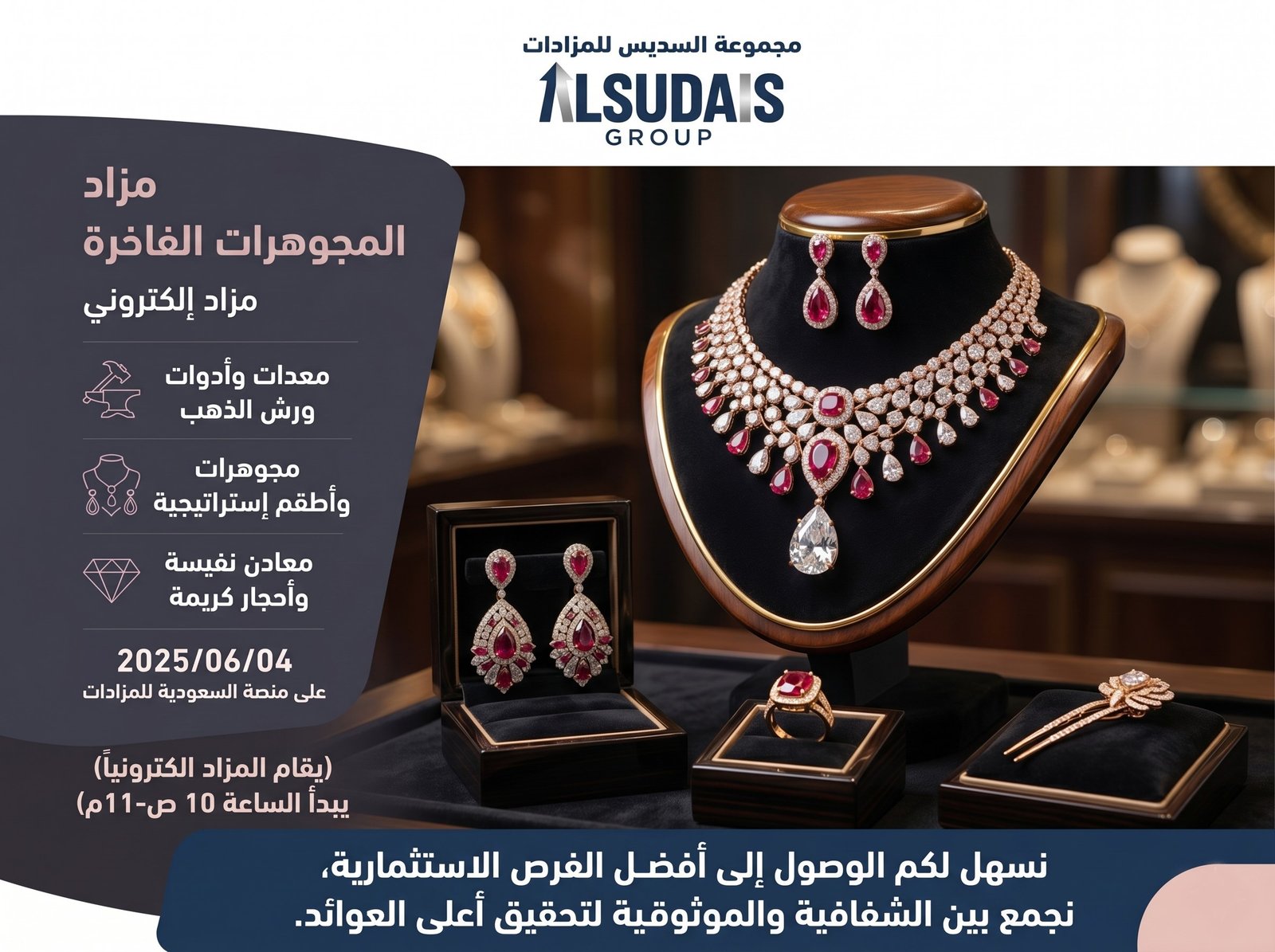 Premium jewelry auction